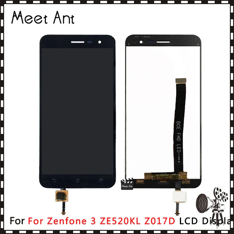 Высококачественный ЖК-дисплей 5 2 дюйма для Asus ZenFone 3 ZE520KL Z017D с сенсорным экраном и