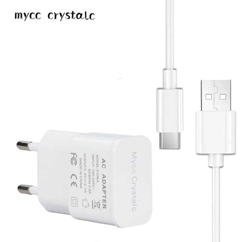 Зарядное устройство USB Type C для путешествий с usb кабелем ZTE Nubia Z11 Z17 MiniS Max Sony Xperia XA1