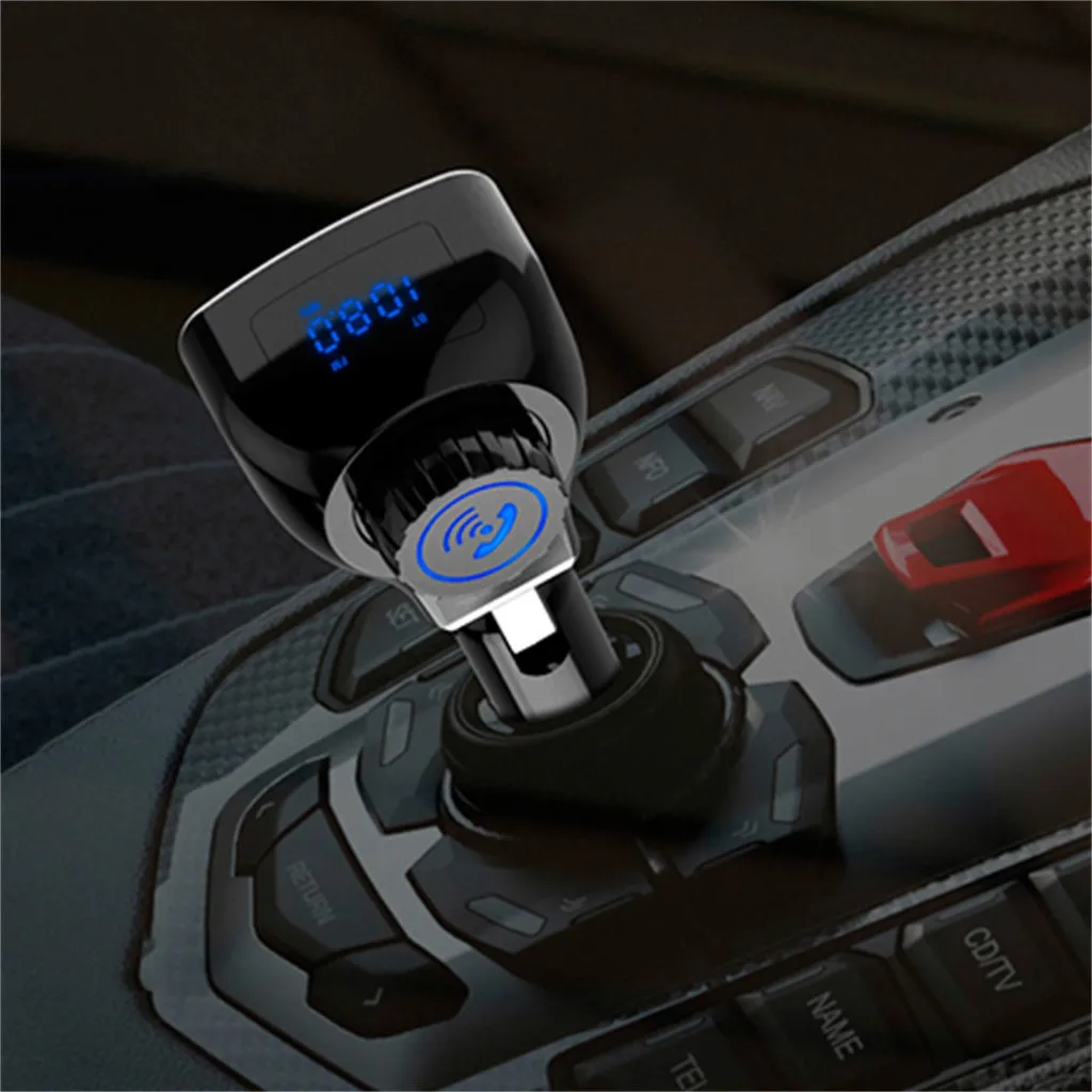 Bluetooth 3 0 MP3 плеер автомобильный комплект громкой связи fm-передатчик поддержка AUX