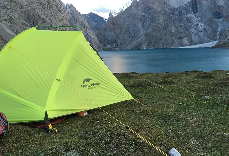 Naturehike, для улицы, 2 человека, кемпинговая палатка, сверхлегкая палатка, 1 спальня, 2 человека, 4 сезона, водонепроницаемые палатки barraca tenda