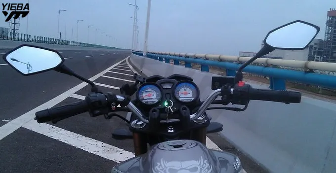 Зеркало заднего вида для мотоцикла YAMAHA YZF R15 YZF600 R1 R6 R6S USA VERSION XJ6 отверстие MT 07