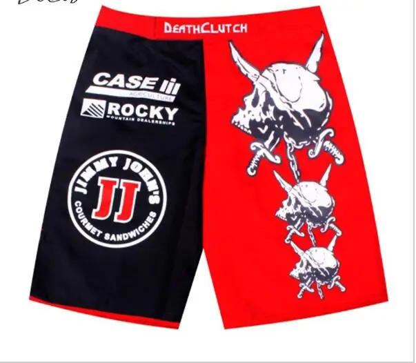 Новый список смерти клатч Brock Lesnar MMA. Фитнес Санда Боевые Брюки для муай тай Боксер