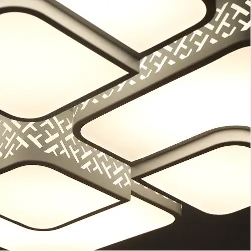 Modern LED acrylic ceiling light luminaire home lighting lamp living room bedroom kitchen 110-220V Dimmable | Освещение