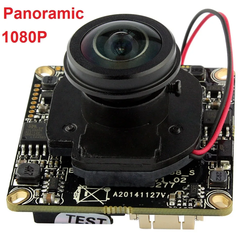

1080P onvif P2P mini IP camera module main board 2MP full hd wide angle 5mp panoramic lens CCTV Security Webcam Module