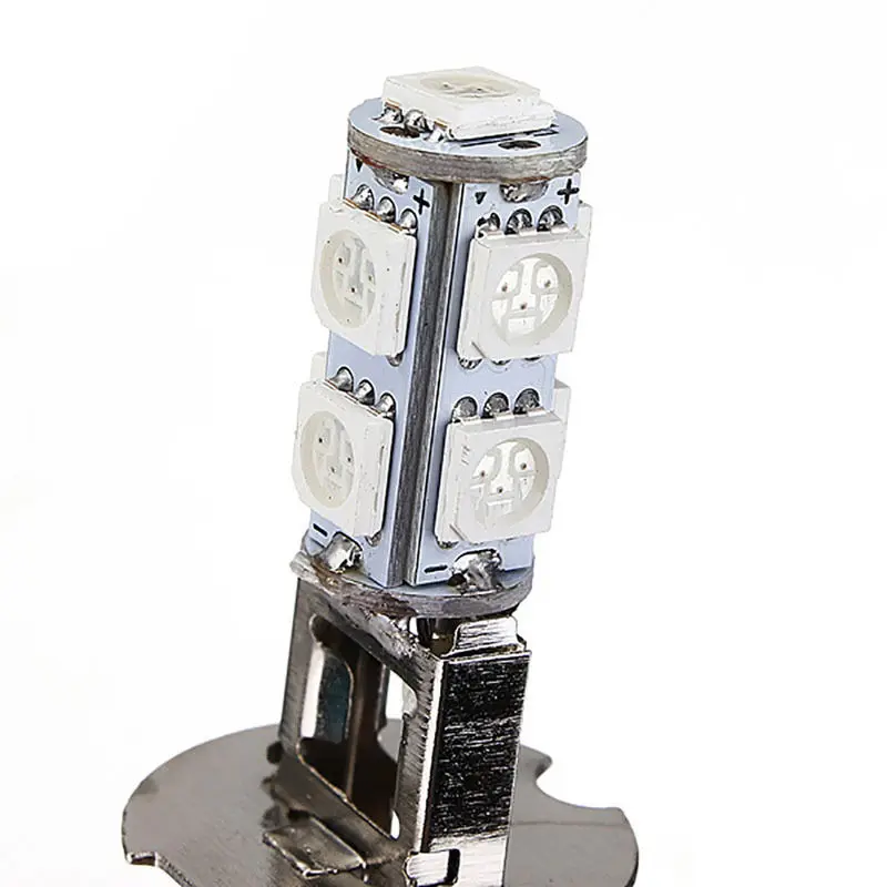 2 шт./компл. H3 5050 9LED Противотуманные фары Дневные Фары Светильник поворот головы