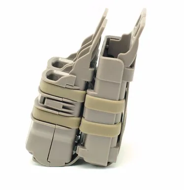 Тактический Molle FastMag Журнал Клип Набор для M4/пистолет/MP5 черный/FG/Tan