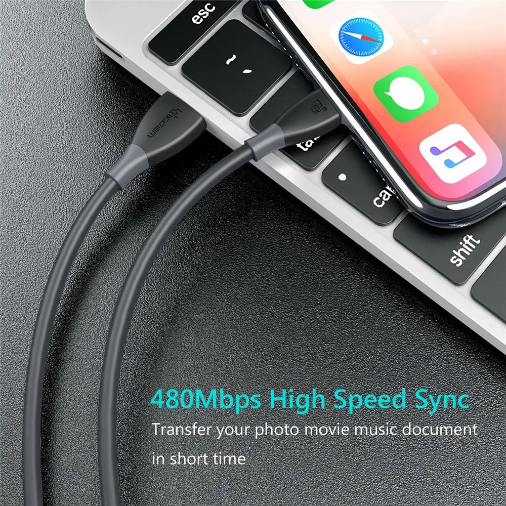 TIEGEM 2A USB зарядное устройство кабель для iPhone X 8 7 6 6s Plus Быстрая зарядка USB кабель для передачи данных для iPhone 5 5S SE iPad кабель для мобильного телефона