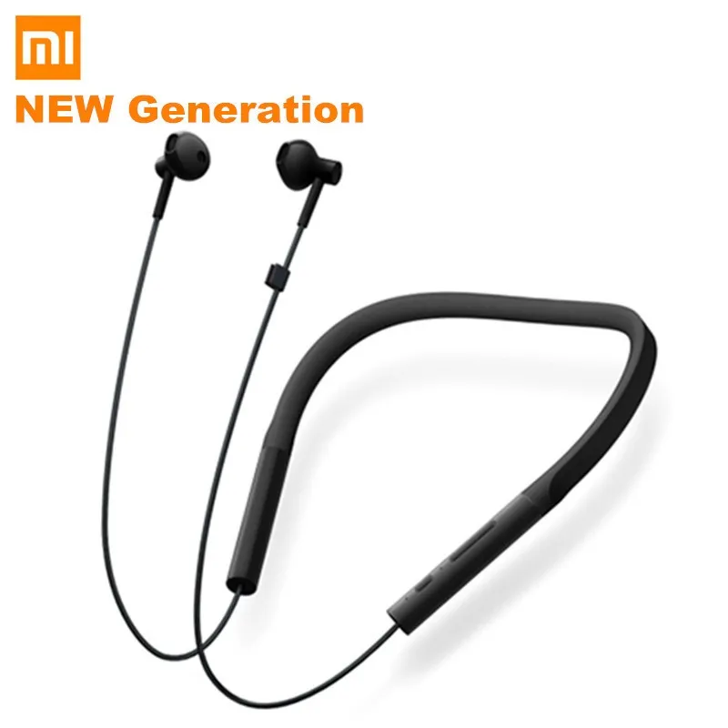 Оригинальный Xiaomi ожерелье беспроводные Bluetooth наушники с микрофоном и встроенным