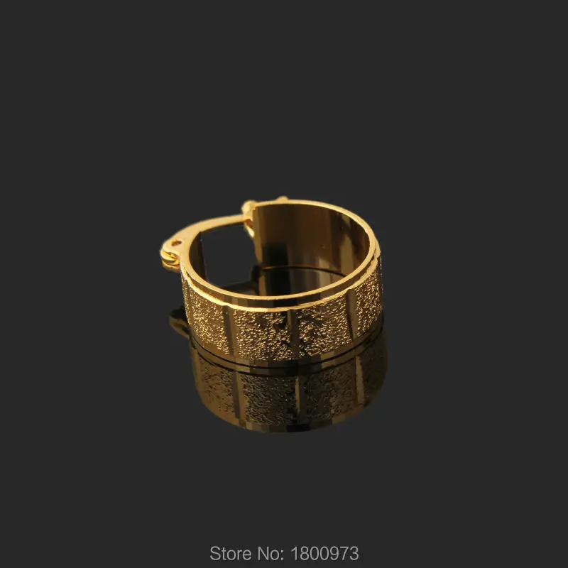 Новое поступление золотые серьги-кольца для женщин золотой цвет вечеринки