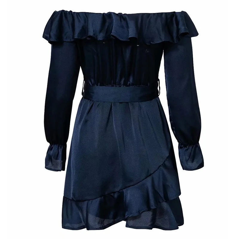 Платье женское длинное ассиметричное 2019 | Женская одежда