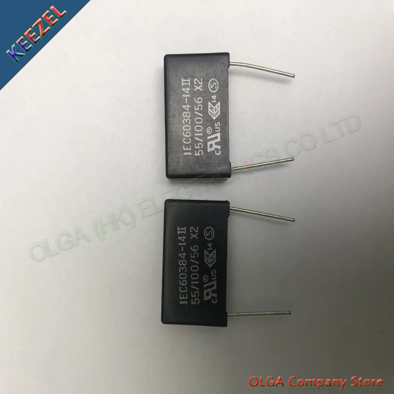 Защитный пленочный конденсатор Valley LE474 X2 0 47 мкФ 470nf 474 300vac.|capacitor water|capacitor discharge welding
