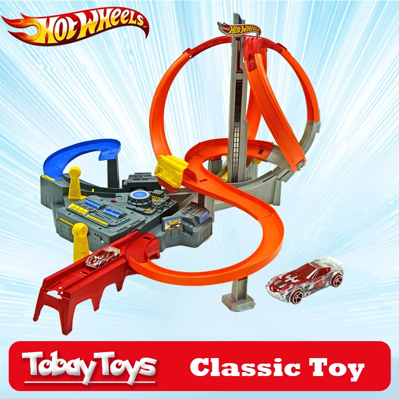 Подлинный классический игрушечный автомобиль Hot Wheels, костюм, миниатюры, электрический трек, игрушка, квадратный город, Hotwheels, антикварные автомобили, трек, Mattel CDL45