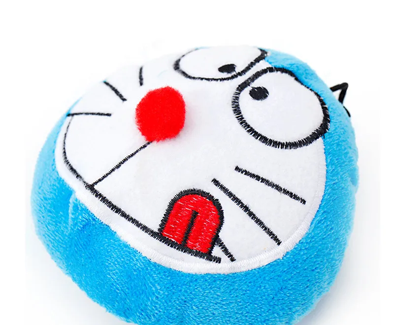 Бесплатная доставка Симпатичные Doraemon кошка в горошек Жевательная игрушки Pet