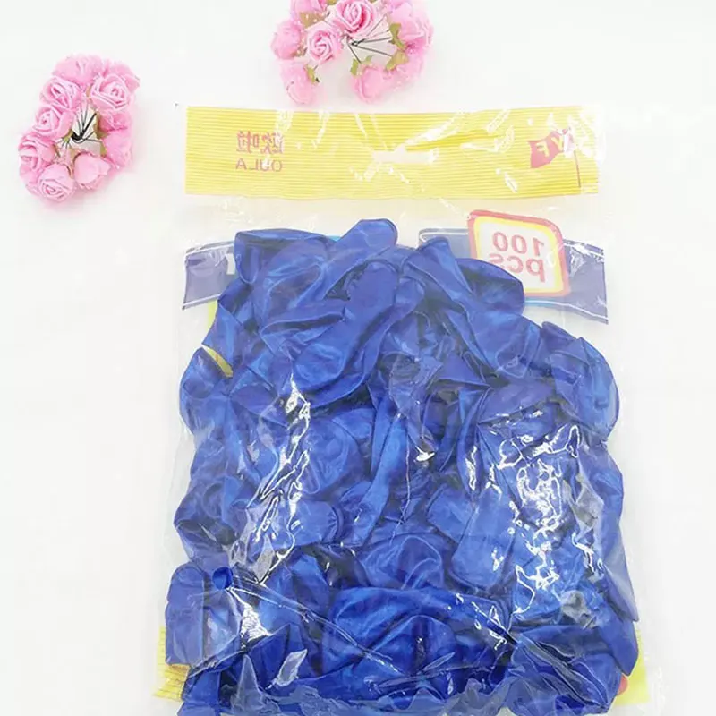 14 Birthday Balloons 10pcs/Hot 1.5g Pearly 10 Inch Round Latex Balloon Kids Toys Wedding Happy Birthday Party Decoration Balloons - Color: 14