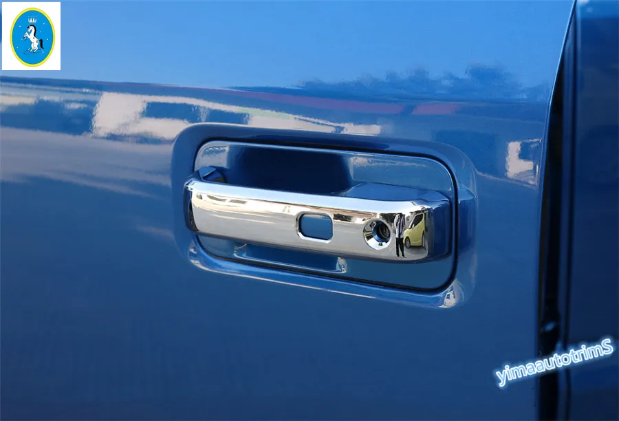 Yimaautotrims авто аксессуар боковой двери автомобиля Тяговая ручка + Чаша формовочная