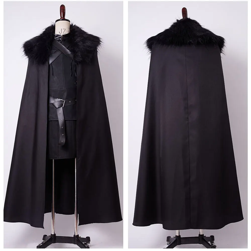 Косплей Снежный костюм ночные часы наряд для взрослых мужчин Костюм Хэллоуин