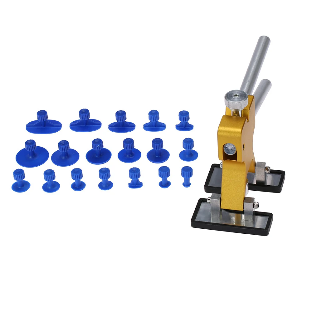 Hand Tools Practical Car Repair Tool Hardware Body Paintless Dent Lifter Puller + 18 Tabs Hail Removal set |