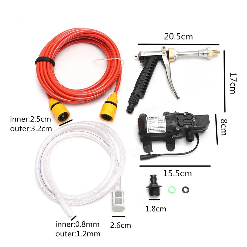 12V 65W высокого давления морской палубе Мойки автомобиля мыть водяной насос спрей