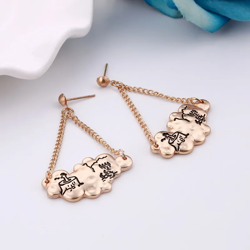 Комплект из колье серёг и браслета с компьютерной гравировкой | Украшения