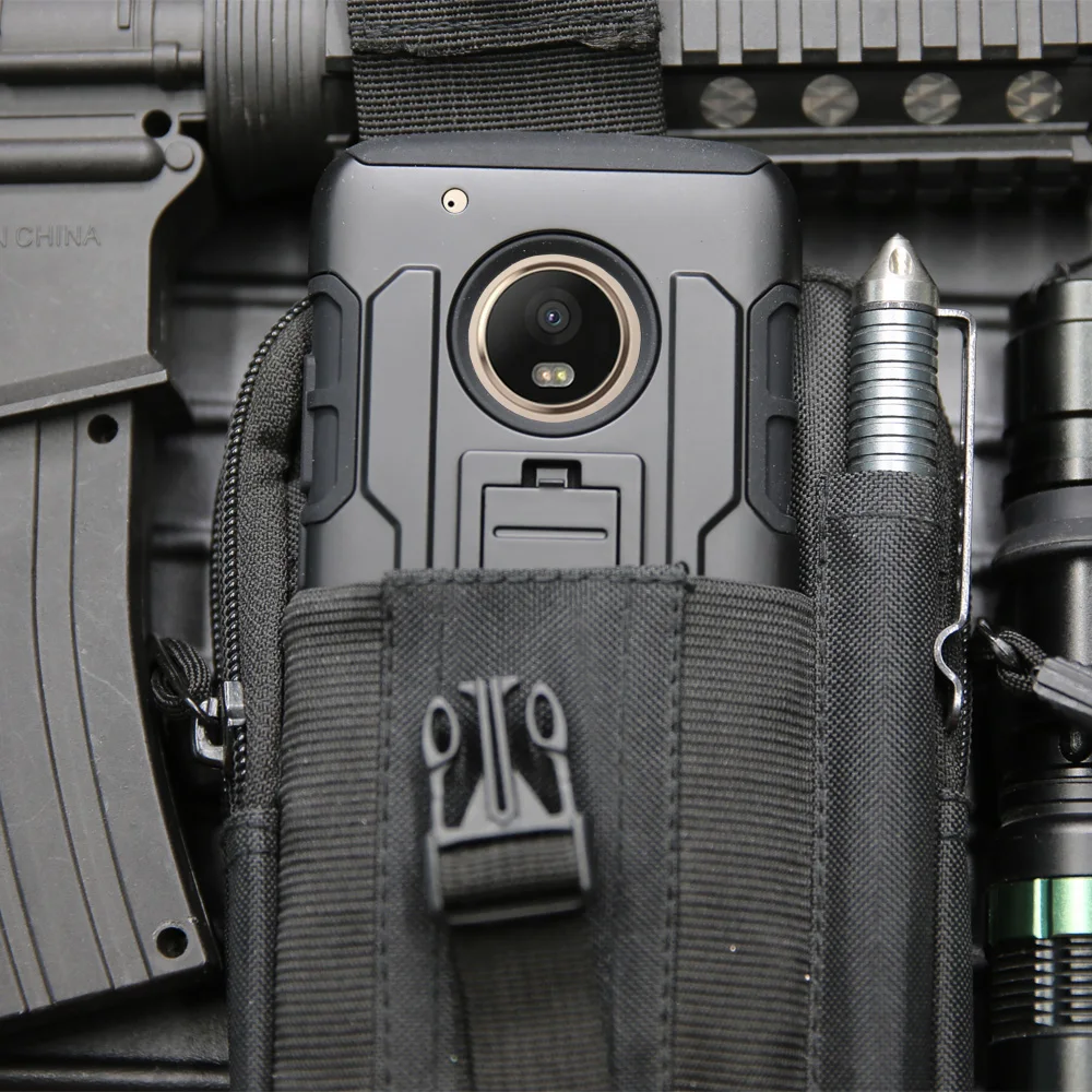 Сверхмощный Гибридный бронированный чехол с зажимом для ремня Motorola Moto Z Play/Droid/X