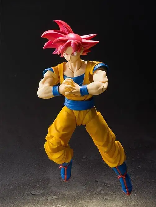 16 см Dragon Ball Z Супер Саян Гоку суставы аниме фигурка ПВХ Новая коллекция Коллекция игрушечных фигурок для подарка на Рождество