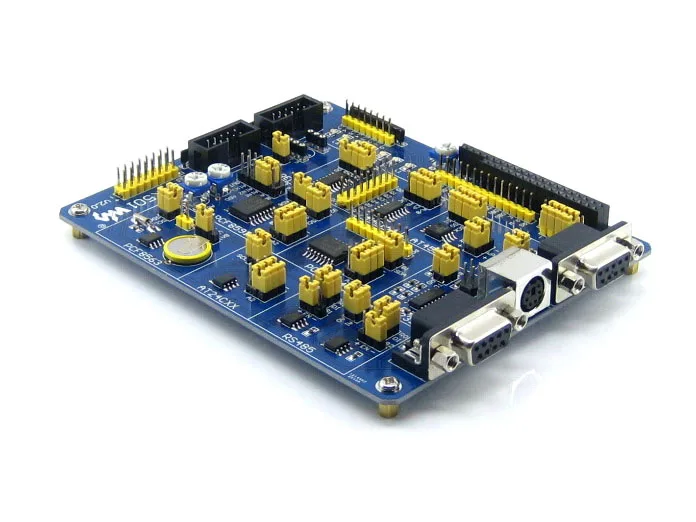 ATMEL AVR плата расширения DVK501 MCU PCF8563 DS18B20 MAX3232 PS/2 MAX485 LED для Atmega серии MCUs|board iphone|development