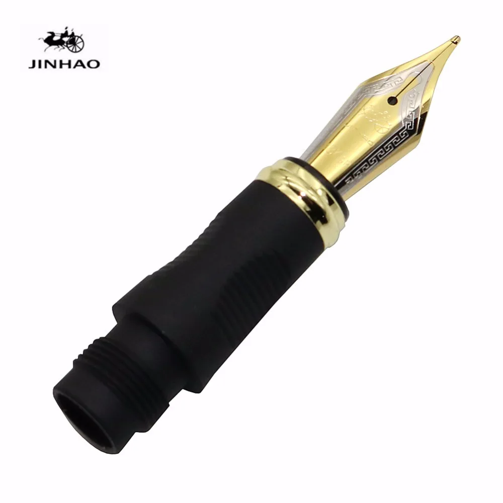 Jinhao X450 самопишущее перо полностью металлический золотой зажим роскошные ручки канцелярские принадлежности для студентов офисные школьные принадлежности
