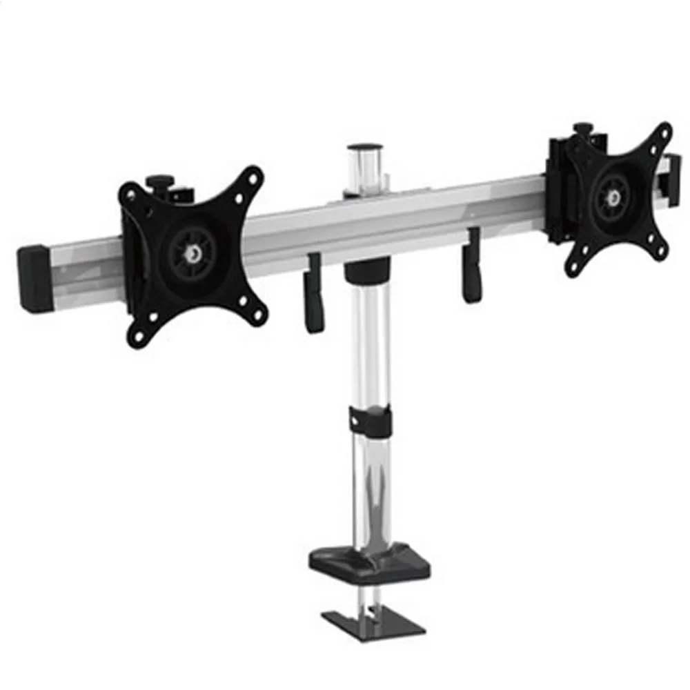 

HONGHUA 15"- 24" Full Motion Rotating Dual Screen LED LCD Monitor Holder Grommet Desktop Mounting Arm Bracket