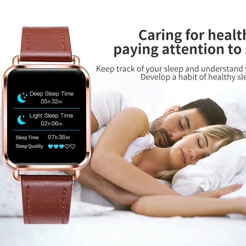 Q3 Смарт-часы android динамическое кровяное Кислородное давление сердечный ритм сон