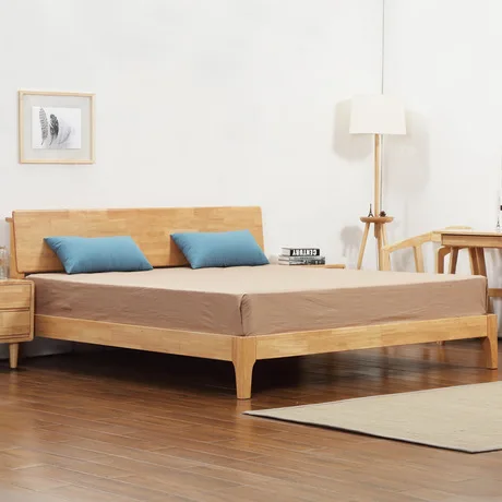 Домашняя кровать мебель для спальни домашняя нордическая простая современная из