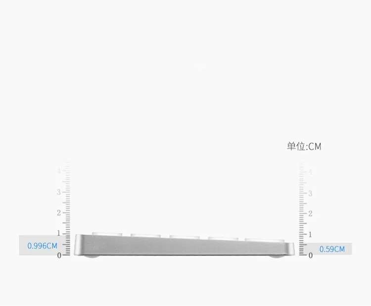 MAORONG торговая ультра-тонкая Bluetooth беспроводная и Проводная клавиатура для Andriod/windows/ios для Mac 21,5 27 дюймов Волшебная клавиатура