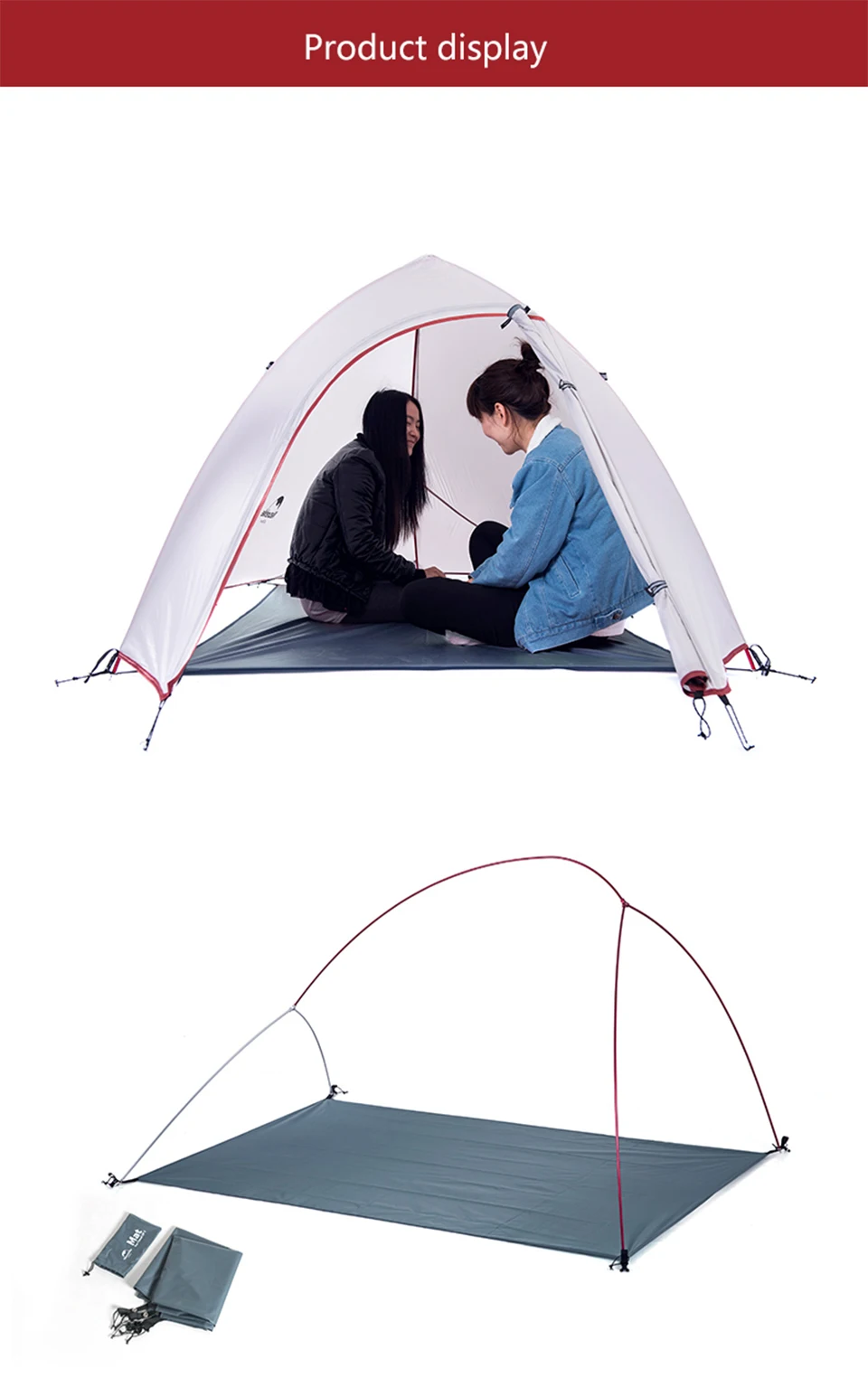 NatureHike Upgrade Cloud Up 20D силиконовые палатки двухслойные 3 Человек Палатка Сверхлегкий Открытый Палатки Кемпинг barraca de praia