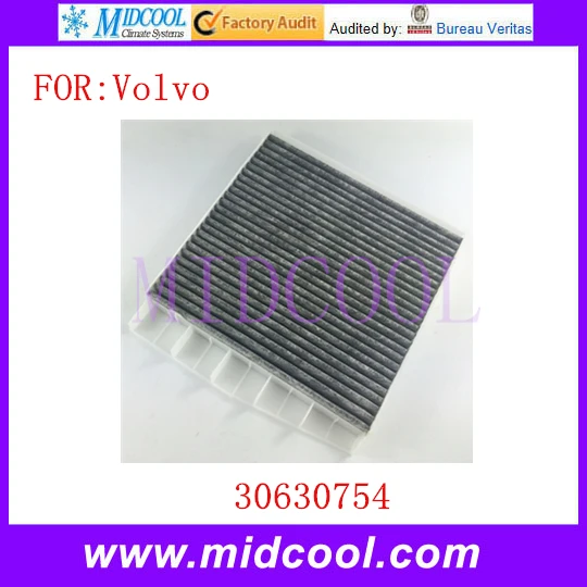 Новый салонный фильтр Кондиционер OEM 30630754 для Volvo XC90 S60 XC70 V70 S80|filter air|filter air