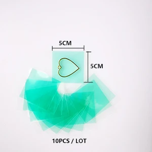 10pcs a lot 4 см* 5 м без следа Expoy УФ полимерная клейкая бумага лента для металлическая полая рама DIY ювелирное ремесло установка в открытую рамку вспомогательный инструмент Char - Цвет: 10pcs a lot