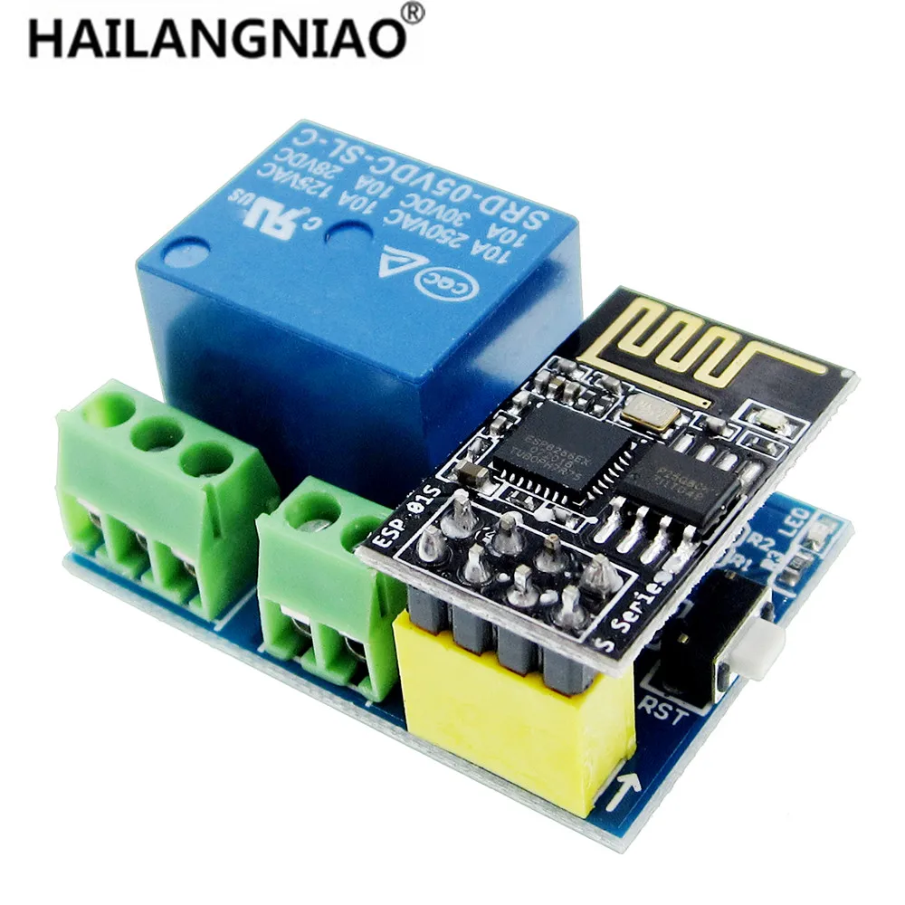 

ESP8266 ESP-01S 5V WiFi Relay Module Things Smart Home Remote Control Switch for Phone APP ESP01 Wireless WIFI Module