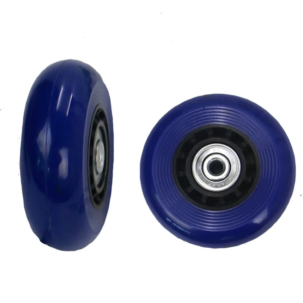 Черные Аксессуары для путешествий сменные колесики с осями чемоданов роскошный