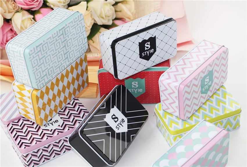 Жестяная коробка для печенья чая ювелирных изделий 20 шт./лот|tin boxes for cookies|tin boxstorage