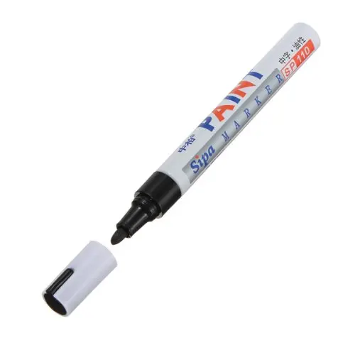 SOSW-Sipa SP-110 фломастерная Краска Ручка Перманентная зарегистрированная шина marke авто мотоцикл черный