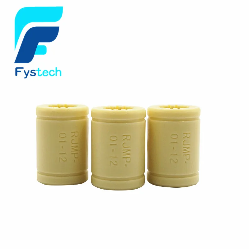 3D принтер Прочный полимерный LM12UU подшипники-12 мм вал RJMP-01-12 R твердый пластиковый