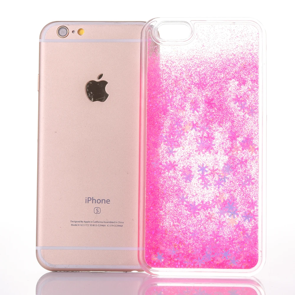 Case For iPhone 7 8 Plus 6 6S 5 5S SE X Coque Luxury Glitter Liquid Sand Quicksand Capinha Para O Capa Back Cover |
