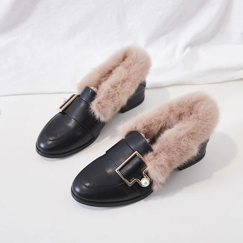 3 стиля chaussures женская утепленная Повседневная хлопковая обувь на плоской подошве