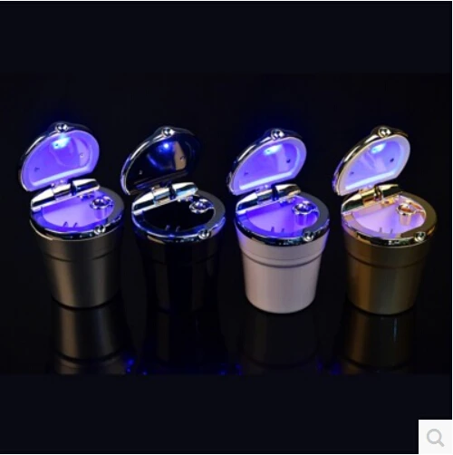 

Пепельница для автомобильной сигареты со светодиодный Ной лампой для Peugeot 206 207 208 301 307 308 407 2008 3008 4008