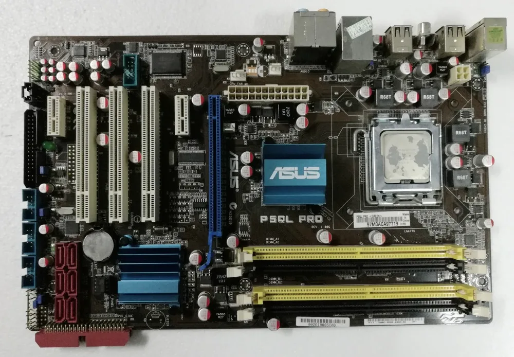 Оригинальная настольная Материнская плата ASUS P5QL PRO DDR2 LGA 775 ram 16G настольная материнская плата