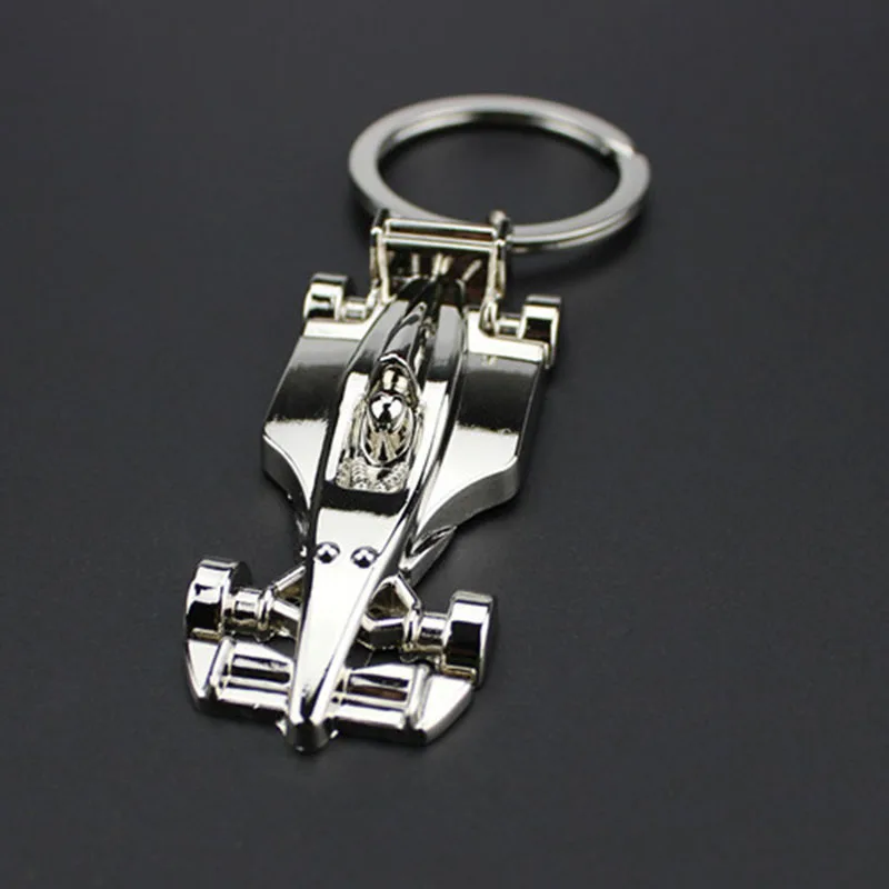 Mini F1 racing personality creative Metal Keychain Hanging Pendant Men Gift Keyring Bag Key Chains Holder Rings D1035 | Украшения и