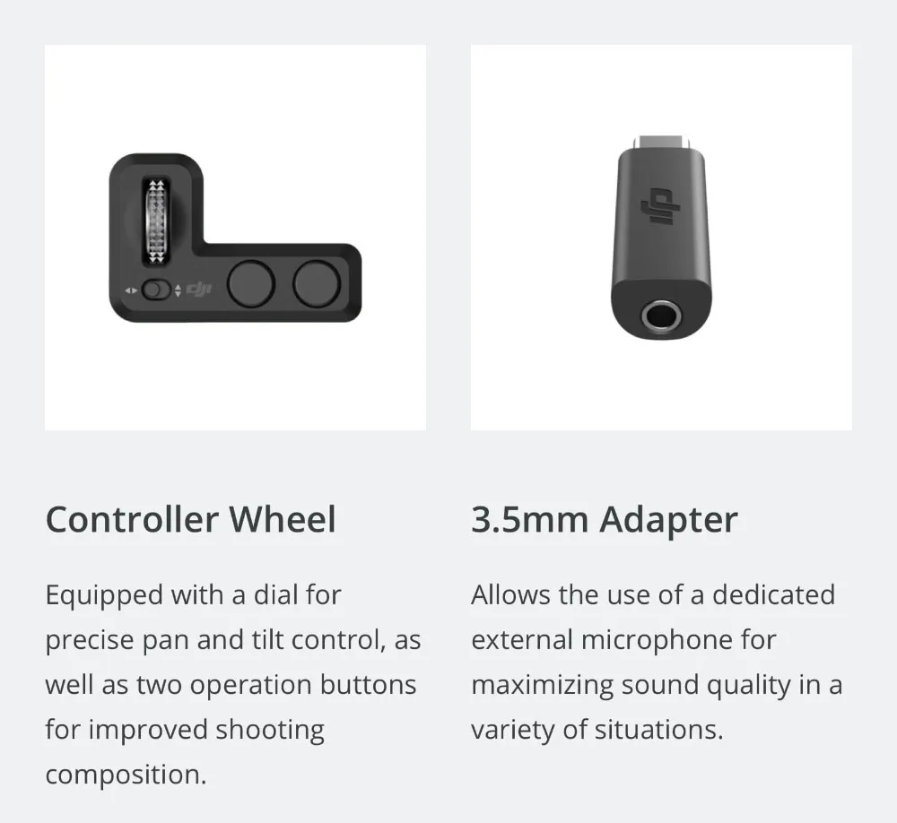 DJI Osmo карман 3-осевая стабилизированная для цифровой зеркальной камеры 4K 60fps видео DJI компактный и интеллигентая(ый) Osmo карман
