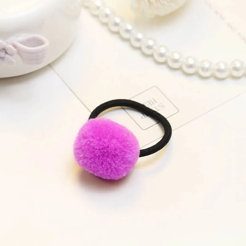 

Hot 8 PCS/Set Hot Candy Color Cute Ball Cute Lovely Girls Children Hair Rope Elastic Hair Bands