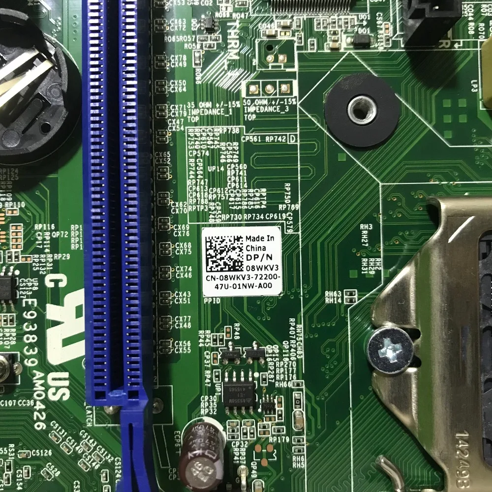 SZWXZY отлично подходит для DELL 7020 9020 DT MT материнская плата DDR3 CN 08WKV3 PC5F7 N4YC8 F5C5X 100%