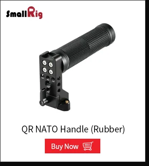 SmallRig QR Quick Release NATO Верхняя ручка для красных камер с Arri обнаружения отверстий 1/4 резьбовых отверстий 1961