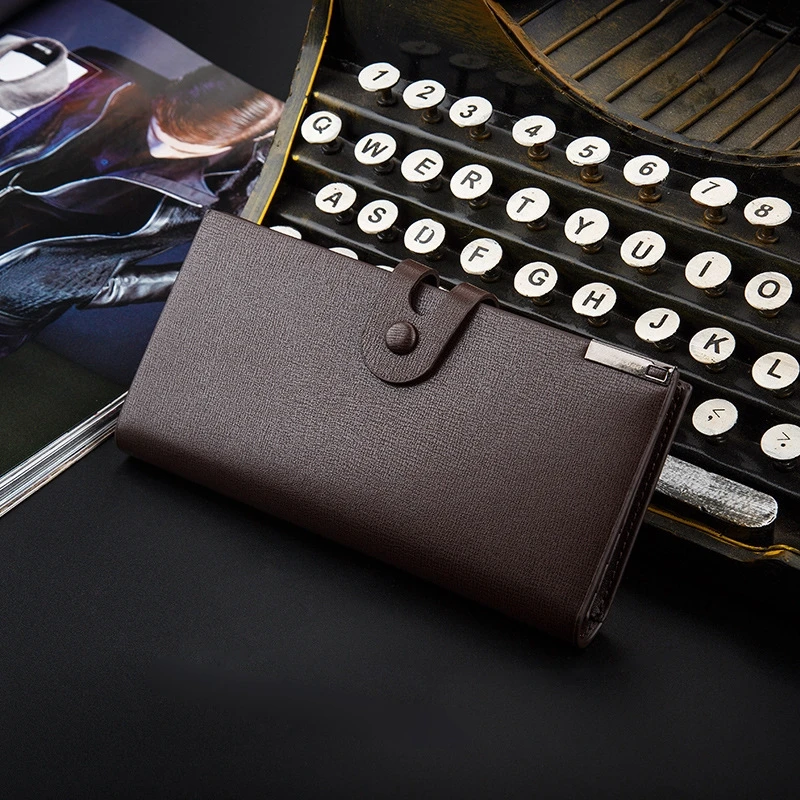 Мужские сумки Мужской Длинный кошелек персонализированный Кошелек для монет