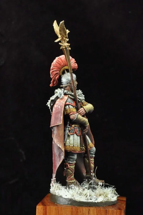 [Loong Way Miniatures] модели Alexandros Lucius Sertorius Firmus Aquilifer Legio XI &quotClaudia Pia e Fidelis&quot 54 мм|fide| |